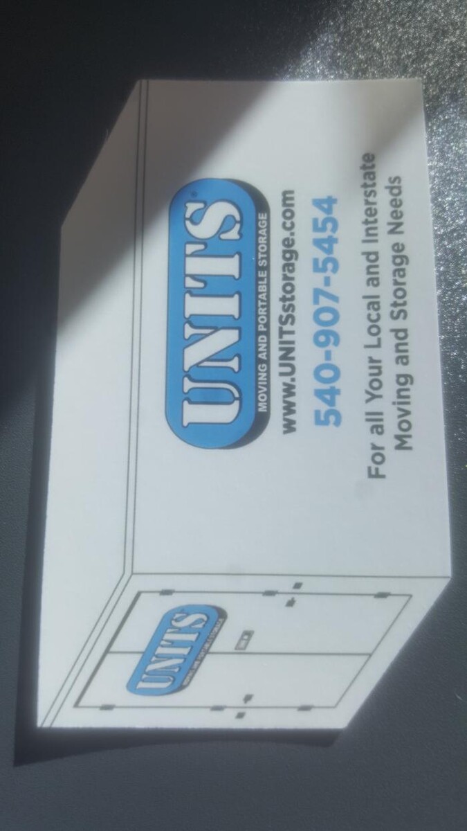 Images UNITS Moving and Portable Storage Northern Virginia