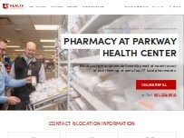 Website Screenshot U of U Health Parkway Pharmacy
