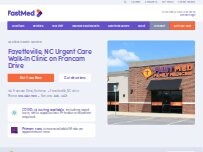 Website Screenshot FastMed Primary Care