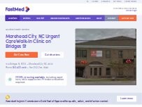 Website Screenshot FastMed Urgent Care