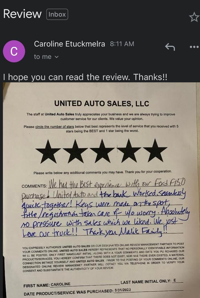 Images United Auto Sales