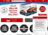 Website Screenshot Gordon Food Service Store