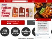 Website Screenshot Gordon Food Service Store