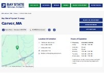 Website Screenshot Bay State Physical Therapy
