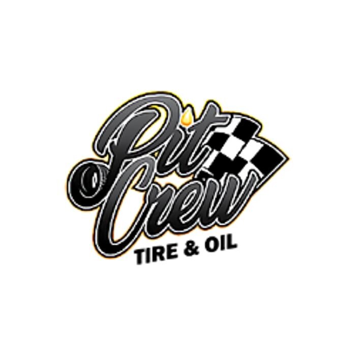 Pit Crew Tire & Oil Logo