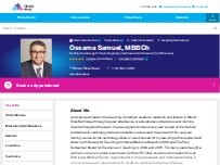 Website Screenshot Ossama Samuel, MBBCh