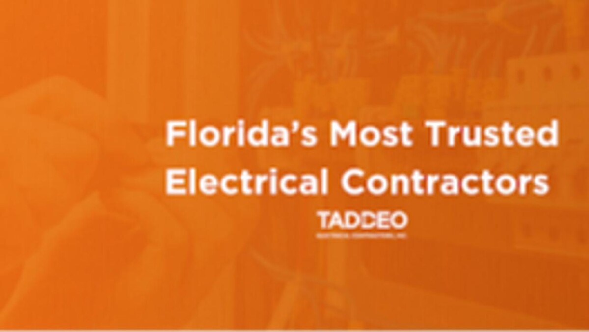 Images Taddeo Electrical Contractors, Inc.