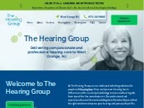 Website Screenshot The Hearing Group