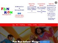 Website Screenshot Fun Run Blue Springs