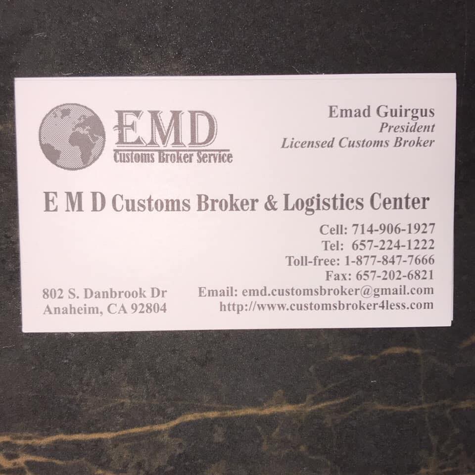 Images EMD Customs Broker & Logistics Center
