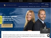 Website Screenshot Kane Personal Injury