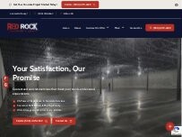 Website Screenshot Red Rock Concrete LLC