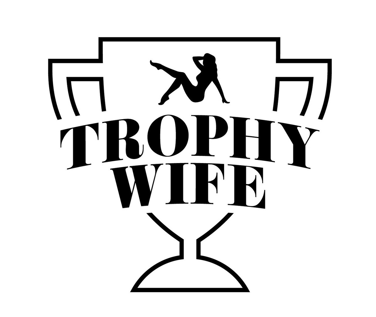 Trophy Wife. Bar & KICHEN Logo