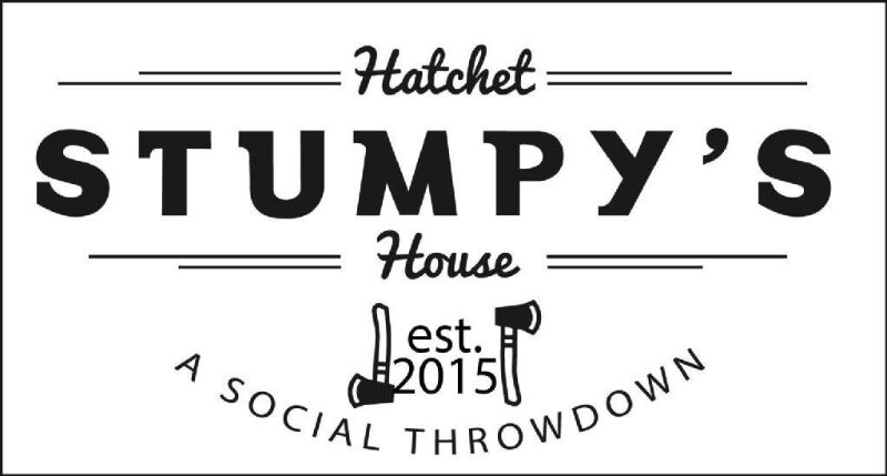 Stumpy's Hatchet House Jacksonville- Axe Throwing & Game Bar Logo