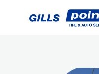 Website Screenshot Gills Point S Tire & Auto Service