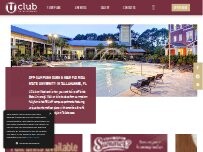 Website Screenshot U Club on Woodward
