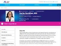 Website Screenshot Yeriko Santillan, MD
