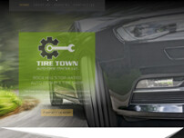 Tire Town Auto Care Center website screenshot