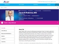 Website Screenshot Jason Rubinov, MD