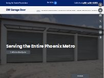 Website Screenshot DW Garage Door