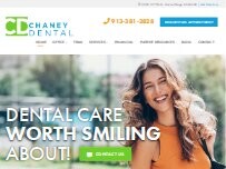 Website Screenshot Chaney Dental