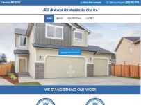 Website Screenshot Advanced Construction Services
