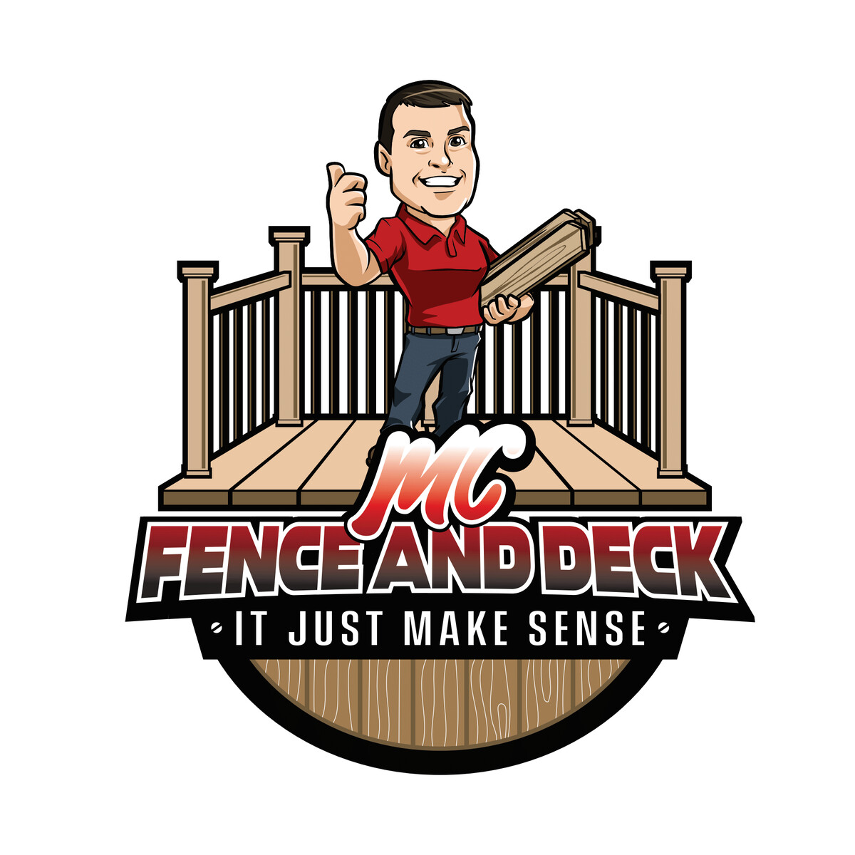 MC Fence of Fredericksburg Logo