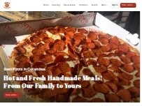 Website Screenshot Santino's Pizzeria