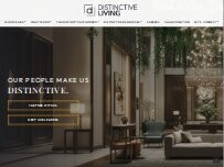 Website Screenshot Distinctive Living