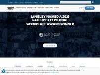 Website Screenshot Langley Federal Credit Union