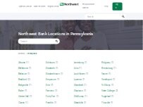 Website Screenshot Northwest Bank - CLOSED
