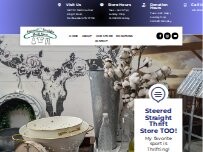 Website Screenshot Steered Straight Too Furniture & Thrift