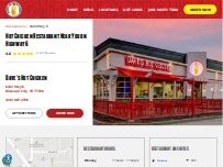 Website Screenshot Dave's Hot Chicken