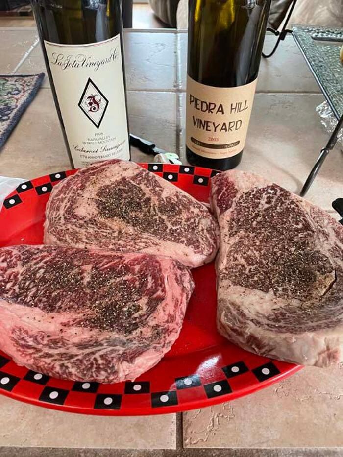 Images Wagyu and Wine