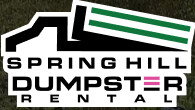 Spring Hill Dumpster Rental Logo