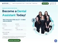 Website Screenshot Spokane Dental Assistant School