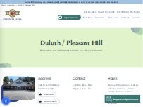 Website Screenshot Gwinnett Clinic at Duluth - Pleasant Hill
