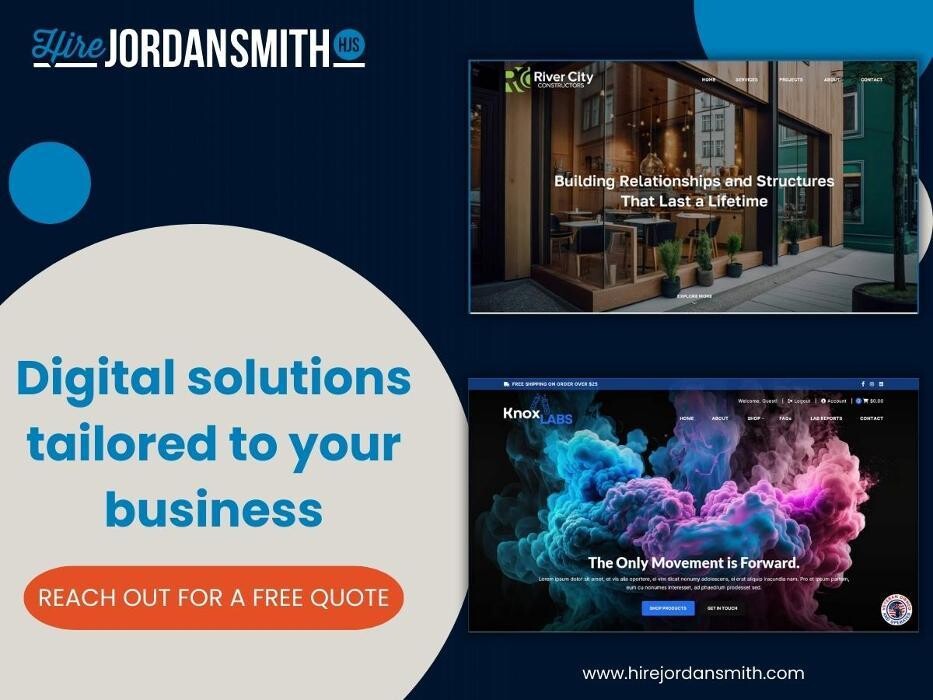 Images Hire Jordan Smith - Tulsa Web Designer / Developer