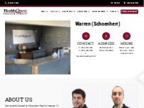 Website Screenshot HealthQuest Physical Therapy - Warren (East)