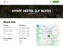 Website Screenshot Shake Shack NYNY Hotel (LV BLVD)