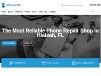 Website Screenshot SteadyFix - Hialeah FL