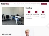 Website Screenshot HealthQuest Physical Therapy - Ferndale