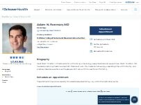 Website Screenshot Adam N. Foreman, MD
