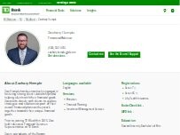 Website Screenshot Zachary Hemple - TD Wealth Financial Advisor