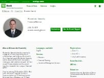 Website Screenshot Alexander Sawickij - TD Wealth Financial Advisor