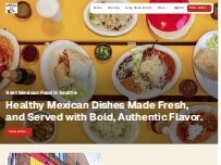 Website Screenshot Gorditos Healthy Mexican