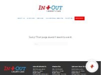 Website Screenshot In & Out Urgent Care - Covington