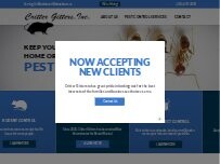 Website Screenshot Critter Gitters