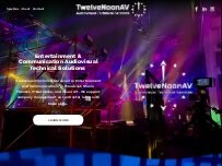 Website Screenshot TwelveNoonAV
