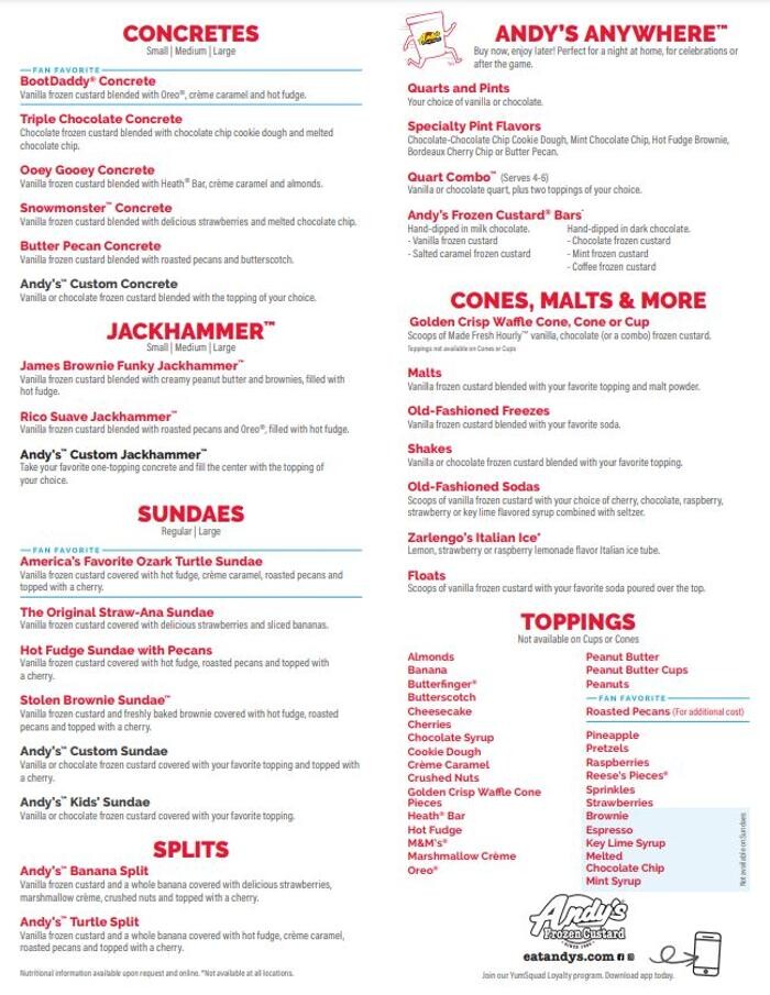 Images Andy's Frozen Custard